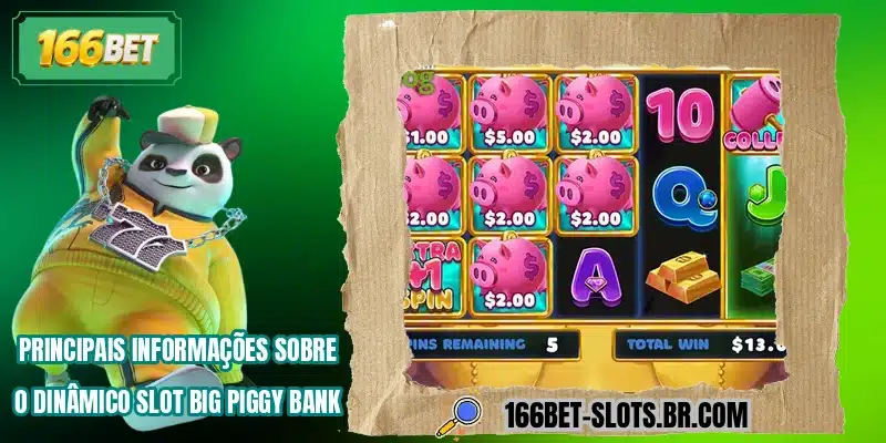 Principais informações sobre o dinâmico slot Big Piggy Bank