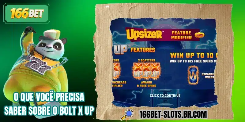 O que você precisa saber sobre o Bolt X UP